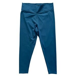 Madewell MWL High Rise Leggings Blue Hematite Active Yoga Gym XXL 2X